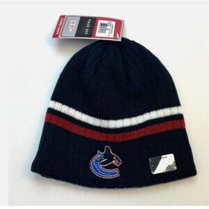 CCM Hockey Vancouver Canucks Hat Beanie NHL Unisex Men Women Navy White Red New